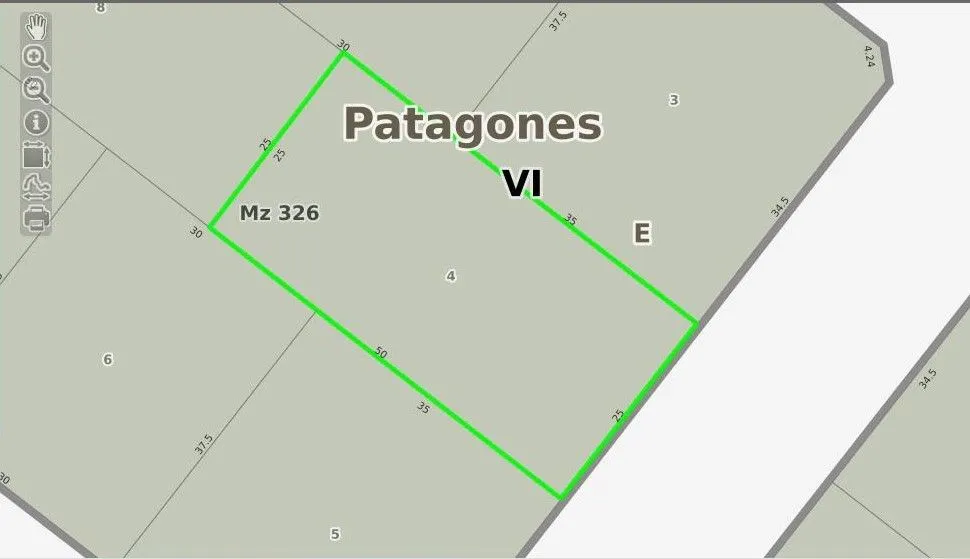 Lote en calle 40 1700