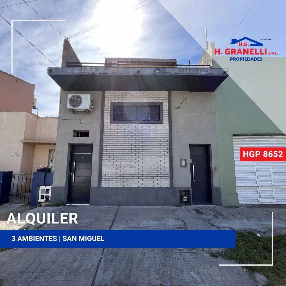 Departamento en Las Malvinas 1200