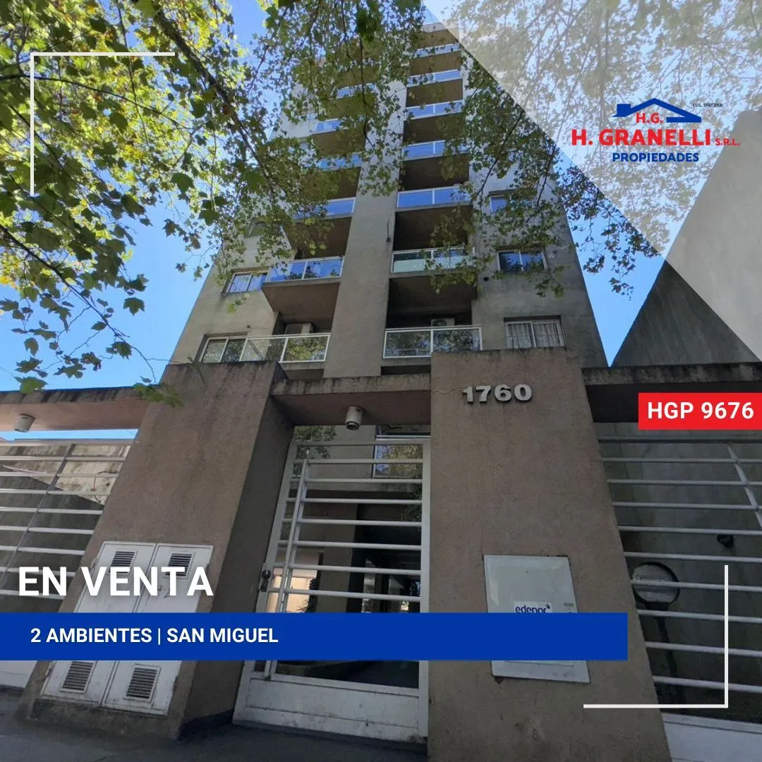 Departamento en Domingo Faustino 1700