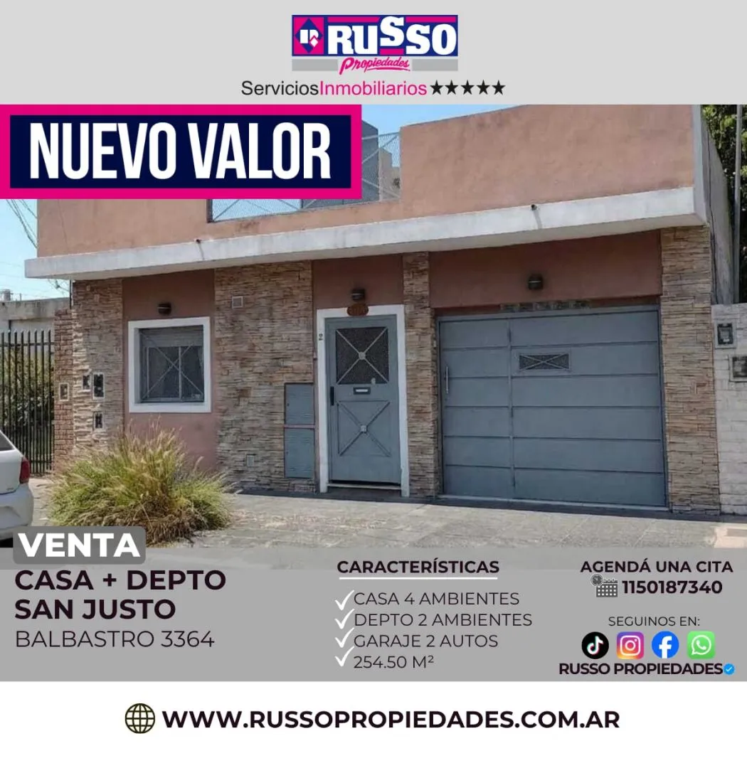 Casa en BALBASTRO 3300