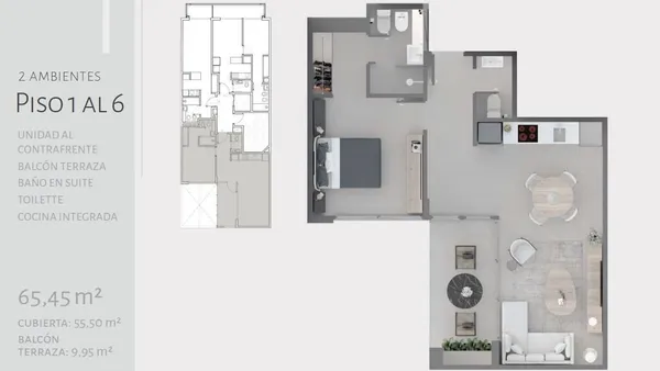Departamento en Gualeguaychu 3200