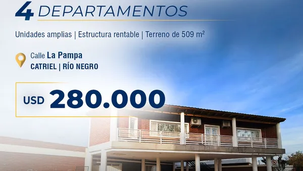 Departamento en LA PAMPA 400