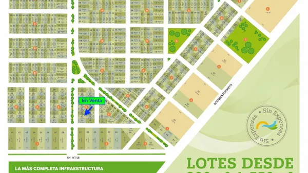 Lote en Monseñor Rodrig 100