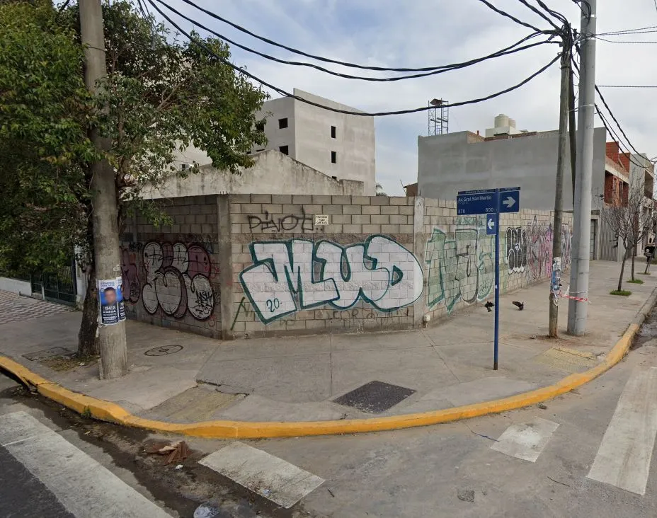 Lote en Av. San Martín 800