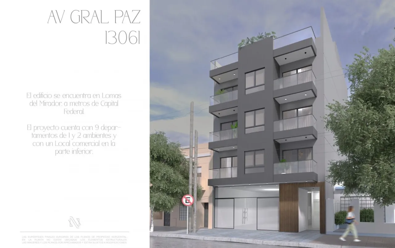 Departamento en AV GENERAL PAZ 13000