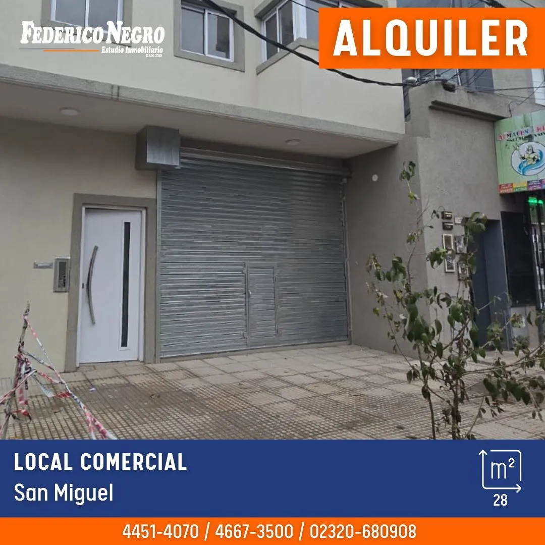 Local Comercial en Int. Juan Irigoi 1500