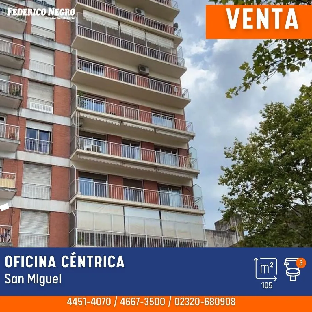 Oficina en Domingo Faustino 1500