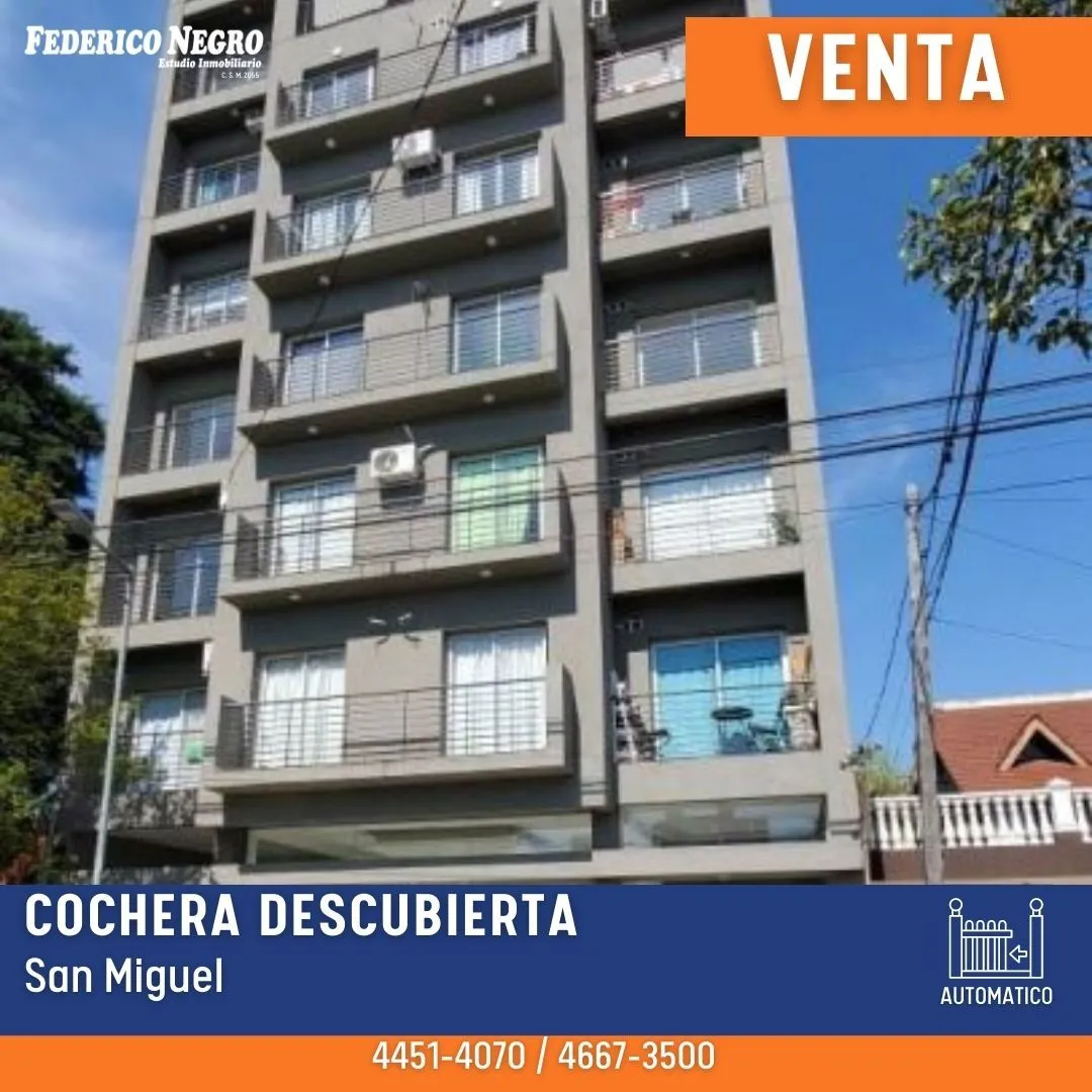 Cochera en San Lorenzo 1700