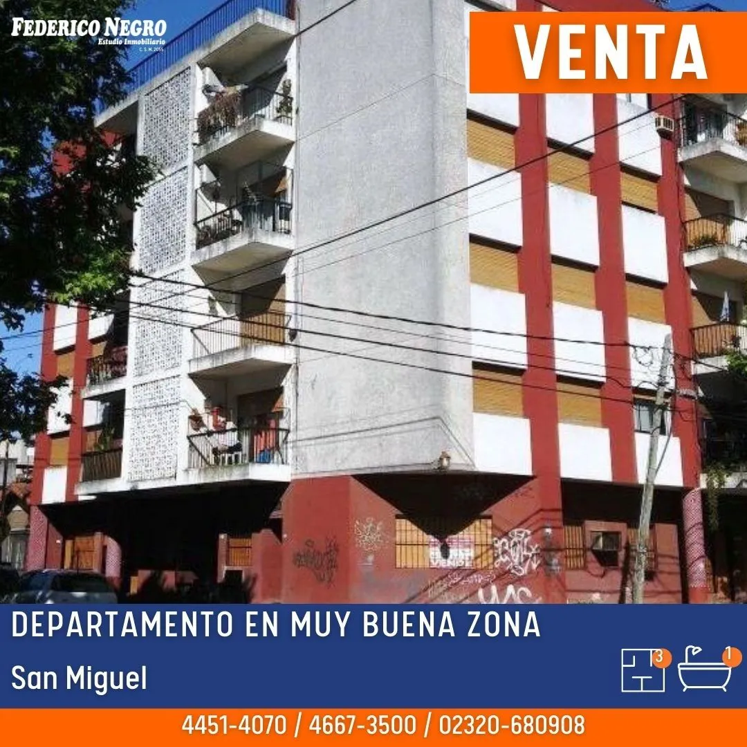 Departamento en Charlone 900