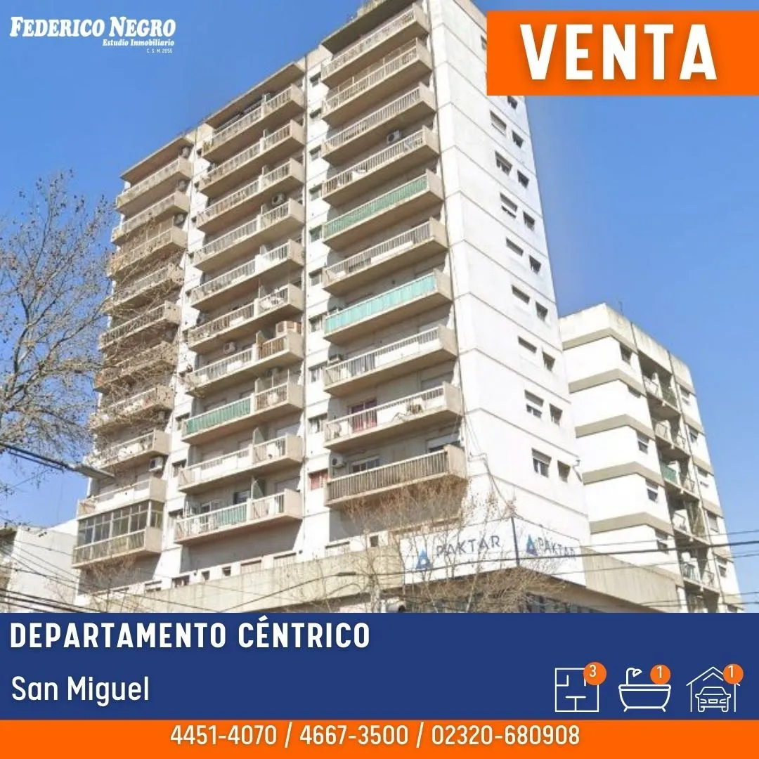 Departamento en Domingo Faustino 1600
