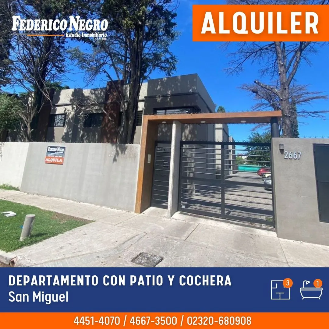 Departamento en Jose Maria Rosa 2600