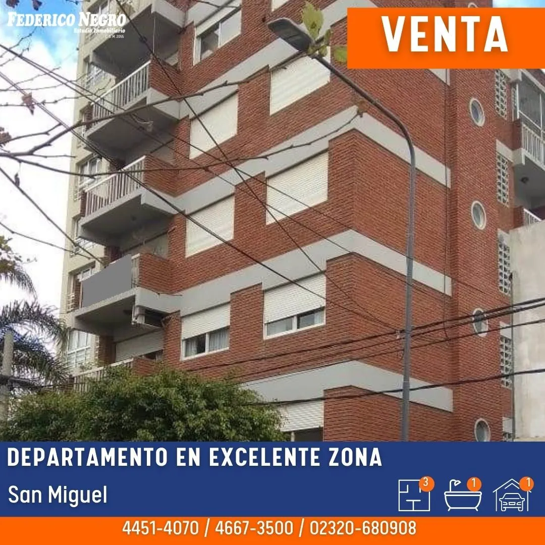 Departamento en Gral. Urquiza 1600