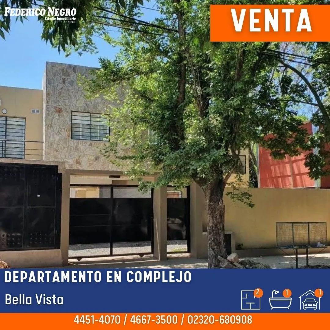 Departamento en José Manuel Est 100