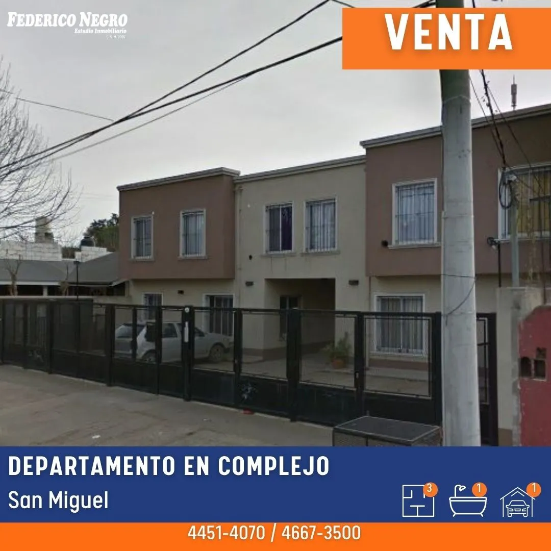 Departamento en Las Malvinas 100