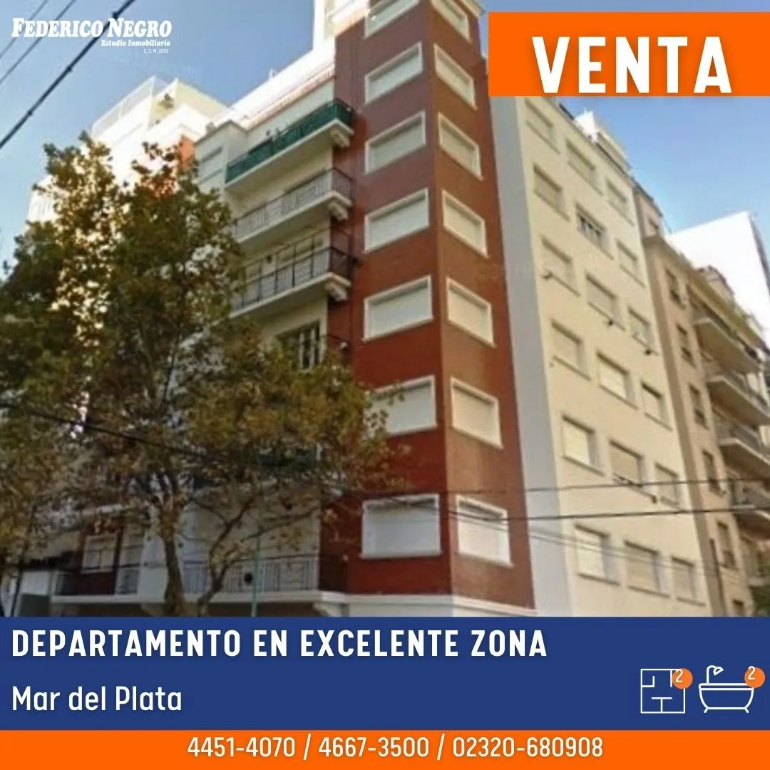 Departamento en Almirante Brown 1800