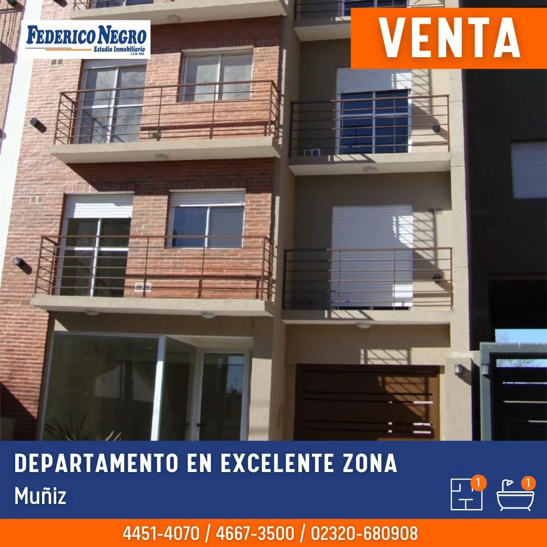 Departamento en Gral Las Heras 900