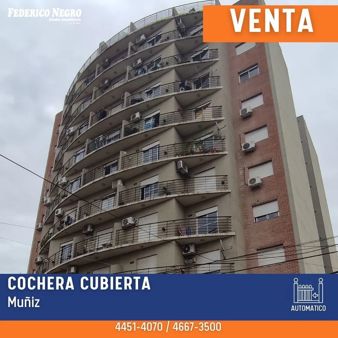 Cochera en Muñoz 1000