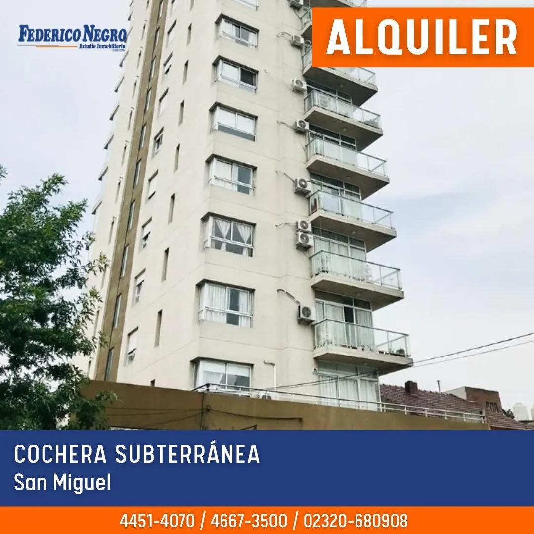 Cochera en Sarmiento 1200