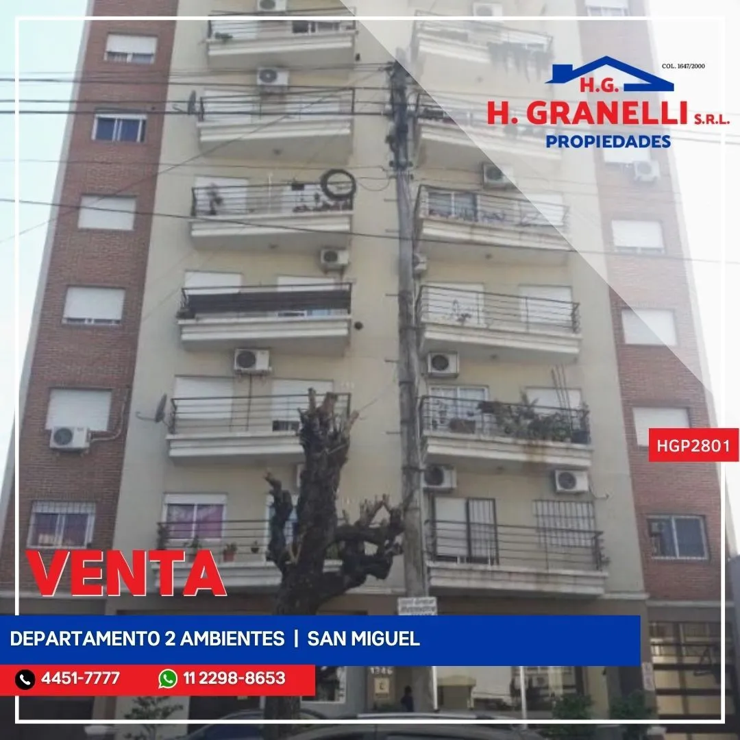 Departamento en Muñoz 1300
