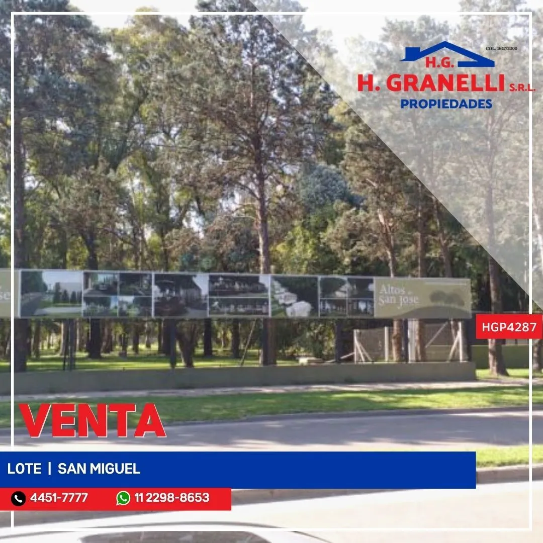 Lote en Av. Ricardo Balb 3300