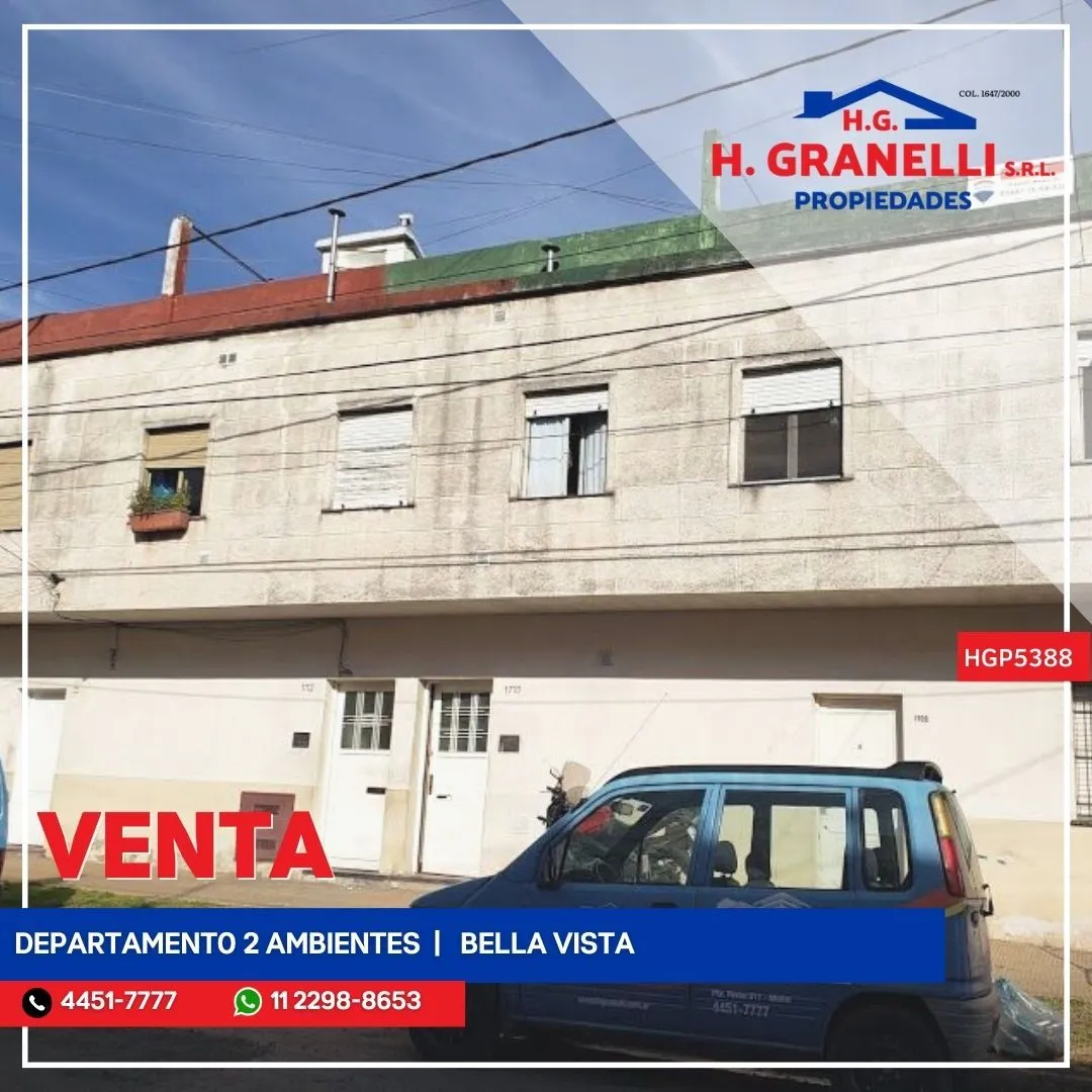 Departamento en Olegario Andrade 1700