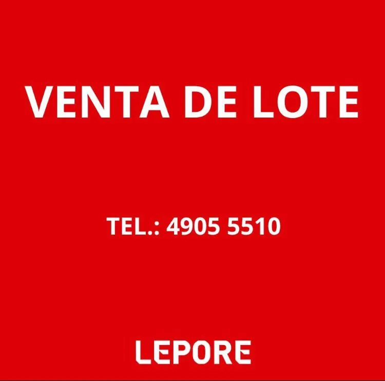 Lote en HUMAHUACA 3400