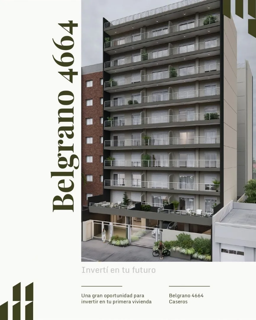 Departamento en Belgrano 4600