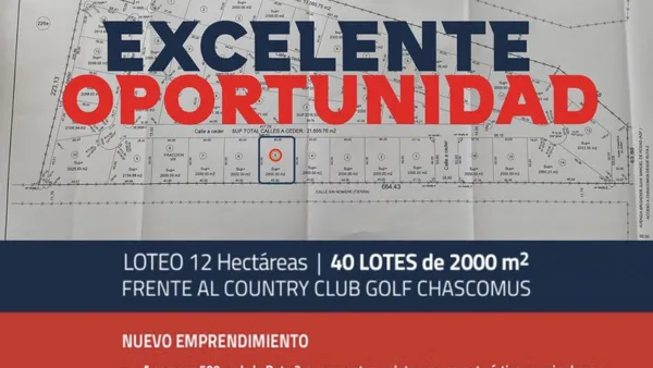 Lote en JUAN MANUEL DE R