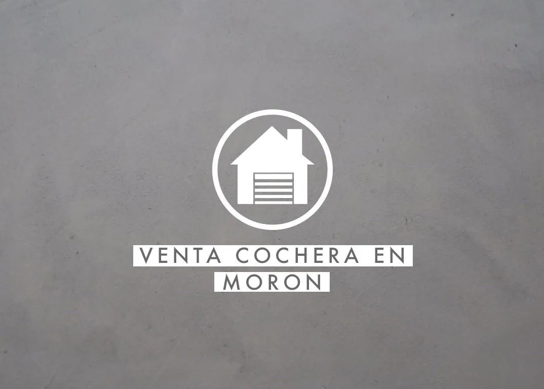 Cochera en San Martin 300