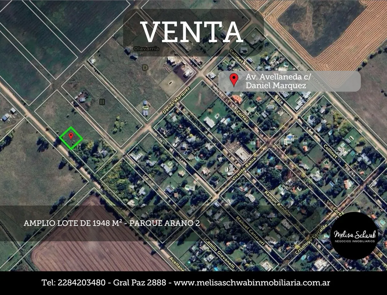 Lote en Avellaneda a mts