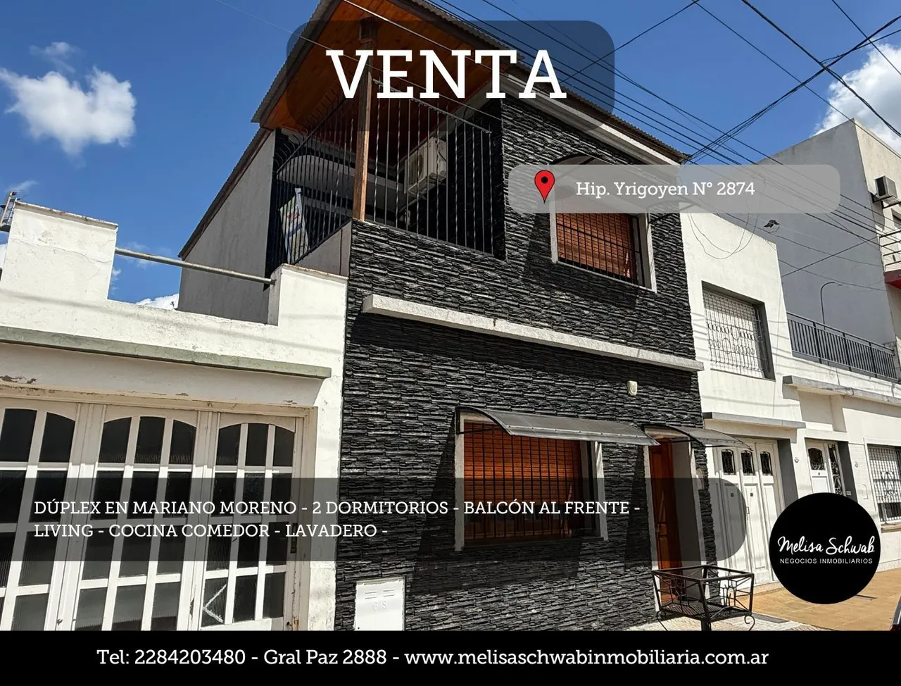 Departamento en Hipolito Yrigoye 2800
