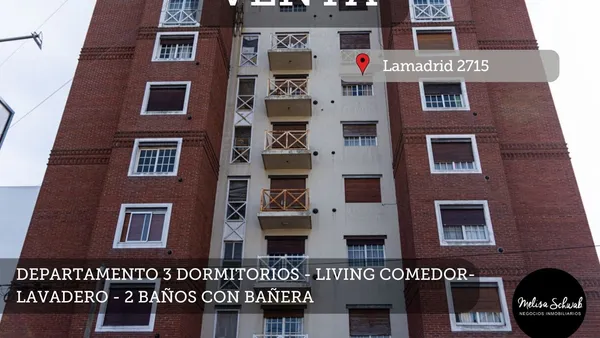 Departamento en Lamadrid 2700