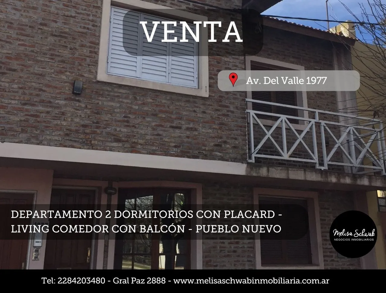 Departamento en Av. Del Valle 1900
