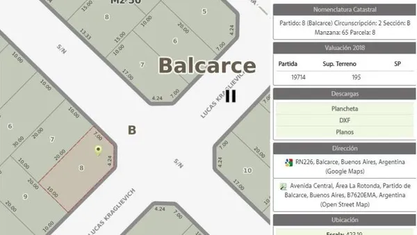 Lote en Av Central e/ 22