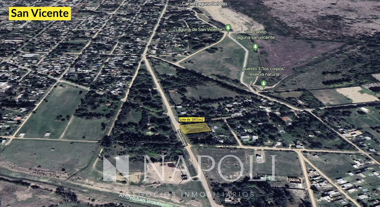 Lote en Pedro Quiroga &
