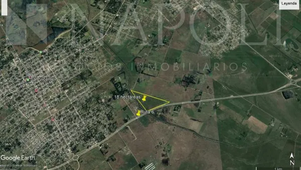 Campo en Ruta 6