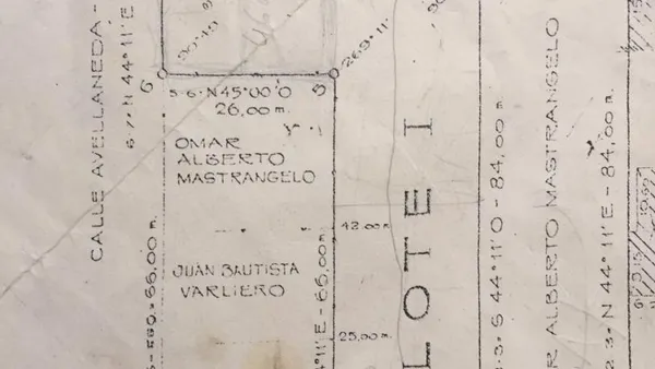 Lote en Hipolito irigoye