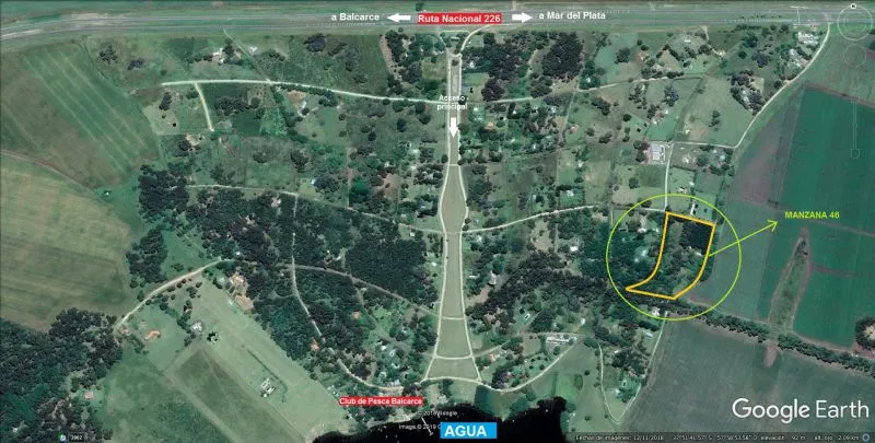 Lote en LAGUNA LA BRAVA