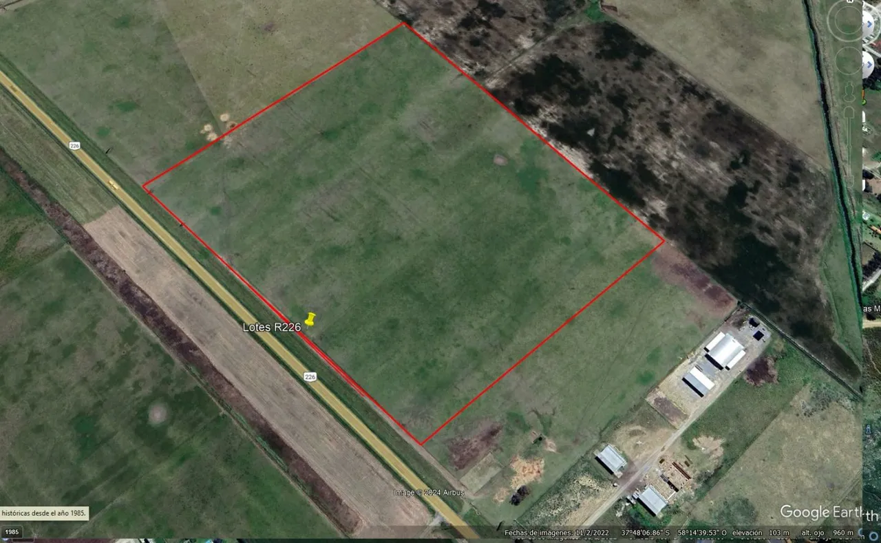 Lote en RUTA 226