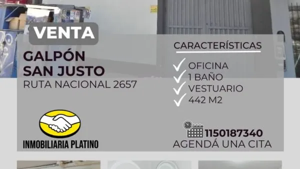 Galpon en RUTA NACIONAL 3 2600