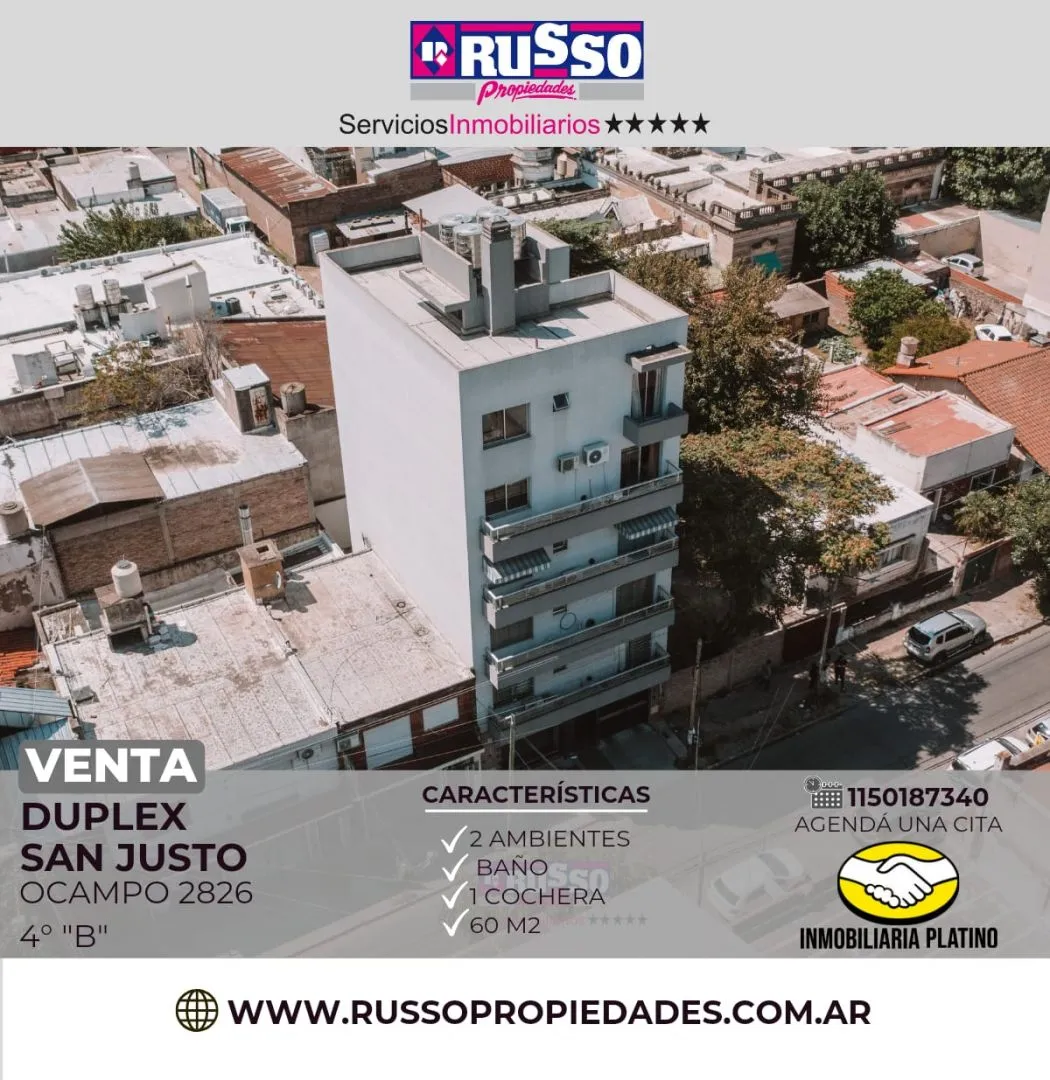 Departamento en OCAMPO 2800
