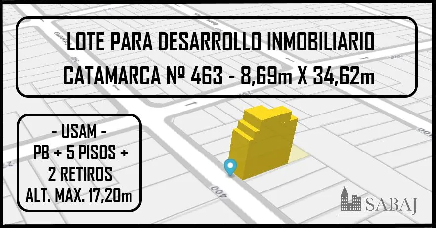 Lote en Catamarca 400