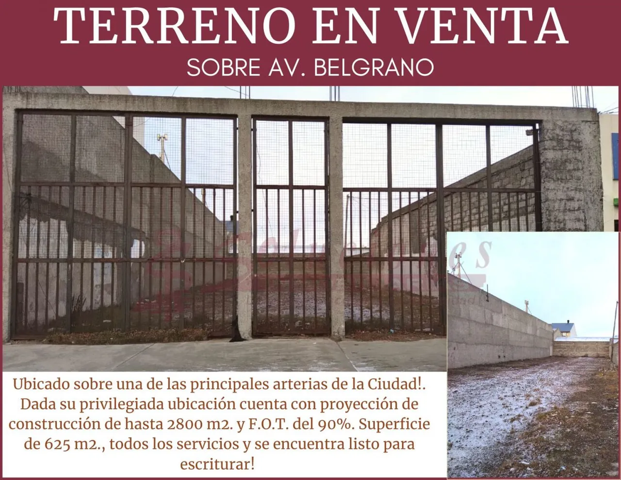 Lote en AV. BELGRANO 500