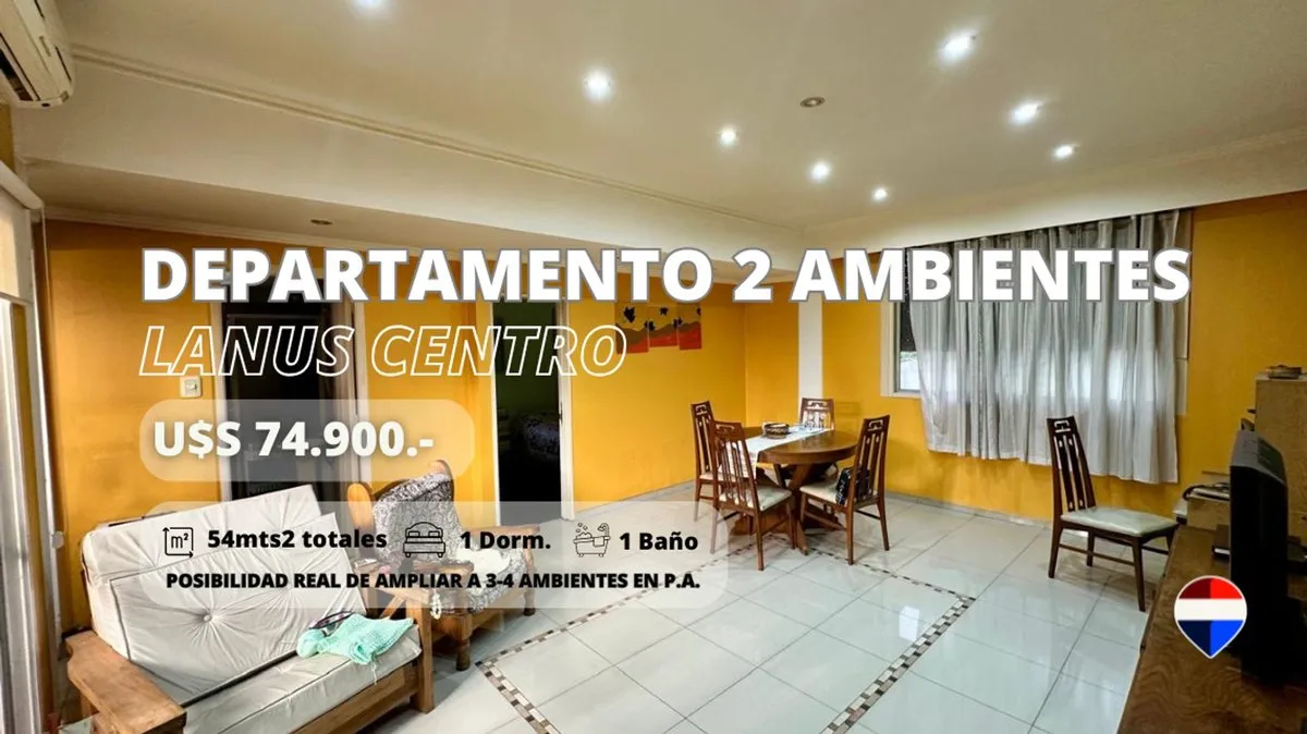 Departamento en Avenida Hipólito Yrigoyen 4700