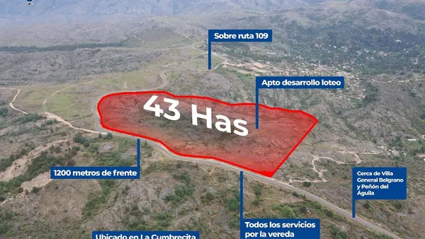 Campo en Ruta Provincial 109 S/N