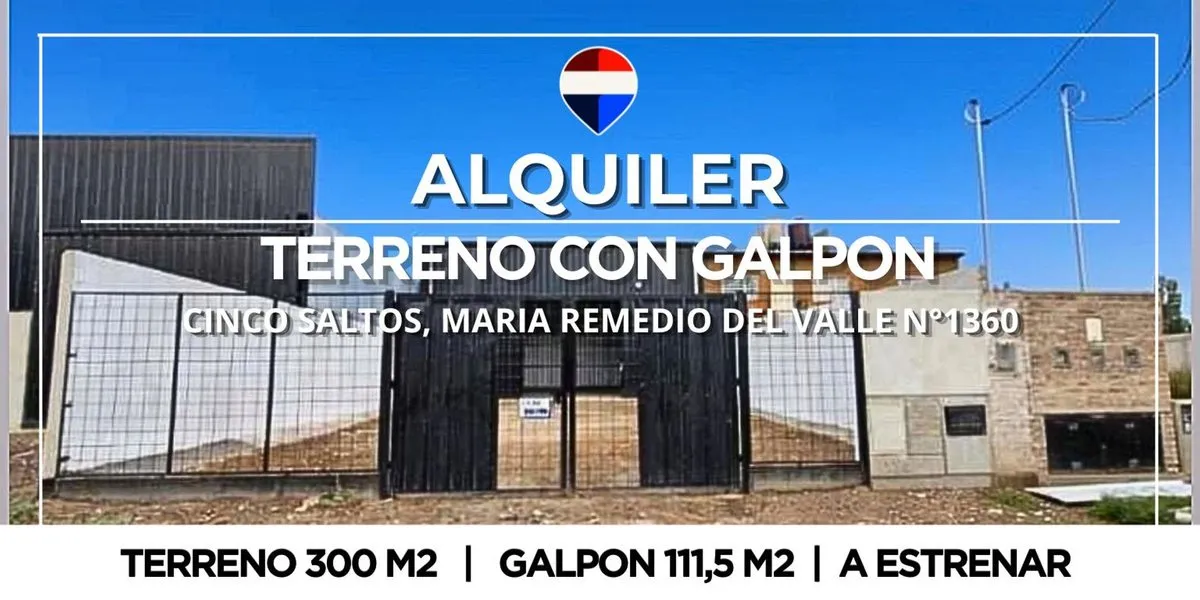 Galpon en Maria Remedio del Valle 1300