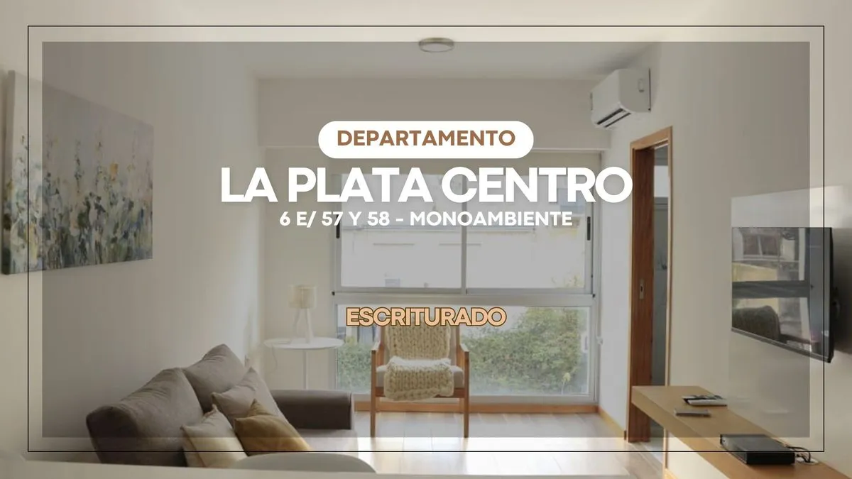 Departamento en 6 E/ 57 y 58 1200
