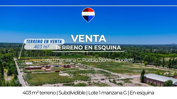 Lote en Presidente Arturo U. Illia S/N