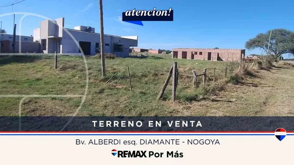 Lote en Boulevard Juan B. Alberdi S/n, Esquina Diamante S/N