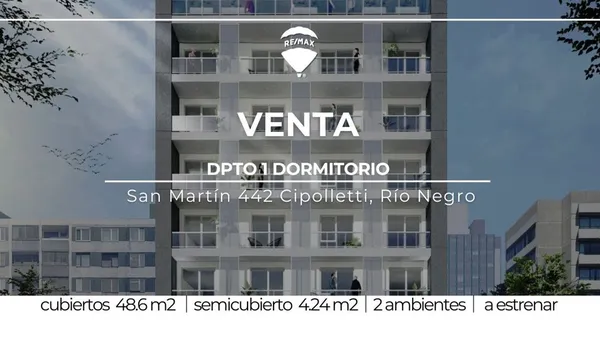 Departamento en San Martín 442, Cipolletti, Rio Negro 400